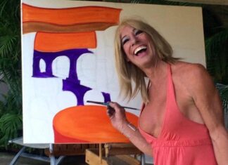 La exposición de arte de Francine Peters promete música, comida y pintura en directo (!)
