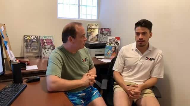 Meet Alex Chavez, new O&APV Editor Jerry and Alejandro