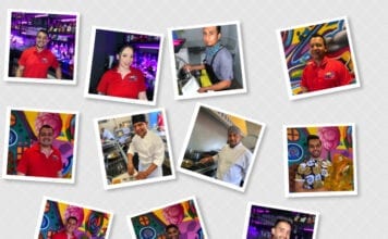 El restaurante Candy Bar presenta a su personal candybar staff photo collage