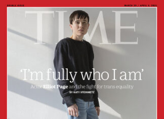 La portada de Time de Elliot Page