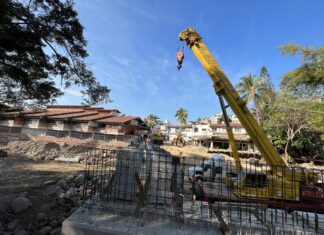 El puente del Río Cuale se reabrirá a fines de febrero