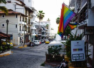 La ciudad aprueba Colores del Orgullo para marcar dos cruces de peatones en PV