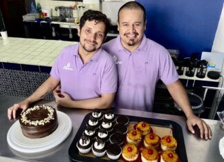 Del amor surge una panadería y un compromiso Armando Álan Vázquez (chef) e Iván García