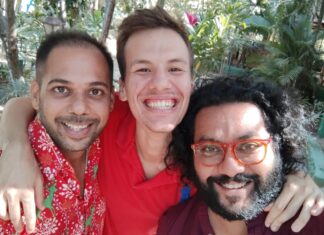 El restaurante indio Rico reúne a tres hombres para ofrecer auténtica comida india gourmet (De izquierda a derecha) Monnish Malhotra, Enzo Lima y Manjunath Mysore