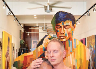 Descubra el arte de la forma humana en la Sinfonía nº 7 de Omar García de Alba B. David Brown and Santiago Redmond are 'The Art Boys' at Galeria Browne. Photo by Oscar Almeida.