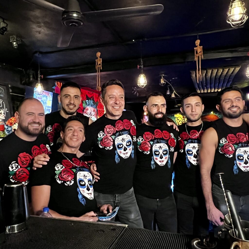 Personal de La Catrina Cantina (no todos estaban presentes)