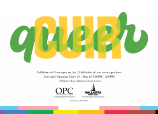 Dos exposiciones celebran el Orgullo: Queer/Cuir es una exposición multidisciplinar de arte contemporáneo que reúne el trabajo de doce artistas nacionales e internacionales cuya obra es representativa del queer/cuir. Vallarta Pride: 10 años en fotografías reúne testimonios visuales de los 10 años de Vallarta Pride a través del trabajo de varios fotógrafos.