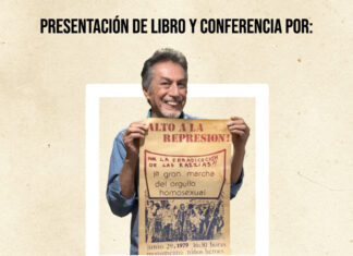 El famoso líder de los derechos de los homosexuales dará un discurso en Puerto Vallarta Juan Jacobo Hernández, miembro fundador del movimiento por los derechos de los homosexuales en México, estará en Puerto Vallarta para presentar y discutir su libro "Locabulario. Lenguaje y opresión", el viernes 16 de junio de 2023.