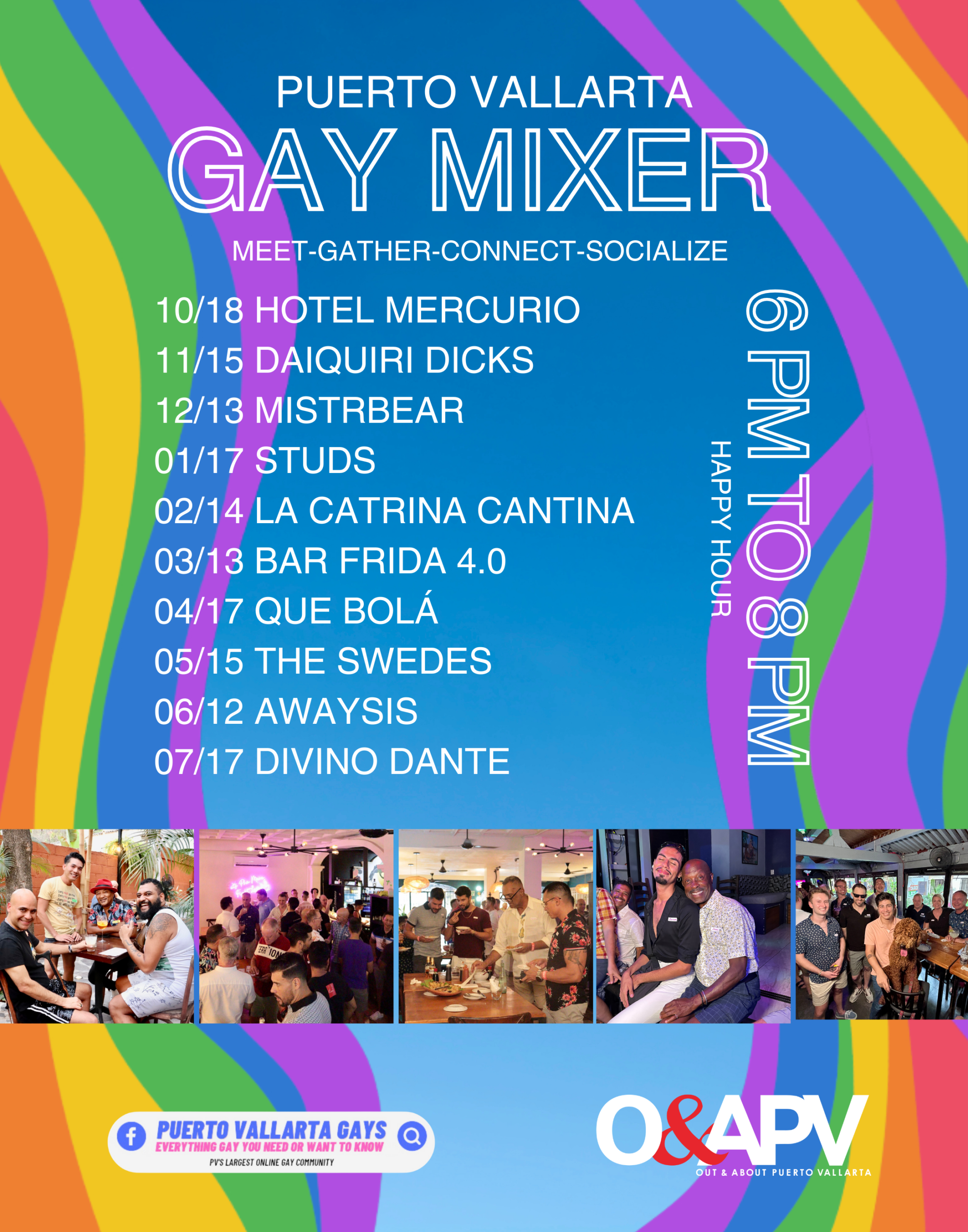 calendario gay mixer