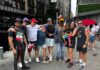 Puerto Vallarta hace historia en el Desfile del Orgullo 2024 de Nueva York A group from Puerto Vallarta representing Vallarta Pride. Photo provided by Carlos