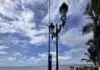 Nuevos postes de Alerta Azul proporcionan línea directa al Centro de Emergencias blue alerta pole puerto vallarta
