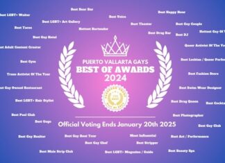 Votación Abierta para los Premios Puerto Vallarta Gays: Lo Mejor de 2024 Puerto Vallarta Gays: Best of 2024