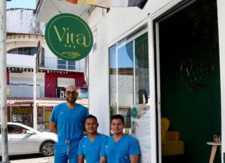 Relájese y recárguese en Vita Spa en Puerto Vallarta Vita Spa Owners (left to right)