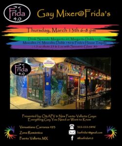 Encuentro social para homosexuales en Bar Frida 4.0