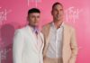 Tristan Schukraft, empresario hotelero de Puerto Vallarta, se une al programa «Below Deck» de Bravo Melvin Alexander (a la izquierda, la pareja de Tristan) y Tristan. Foto de Michael Fluck