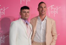 Tristan Schukraft, empresario hotelero de Puerto Vallarta, se une al programa «Below Deck» de Bravo Melvin Alexander (a la izquierda, la pareja de Tristan) y Tristan. Foto de Michael Fluck