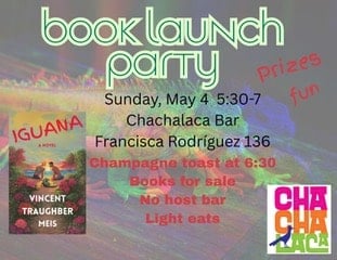 fiesta de lanzamiento del libro iguana