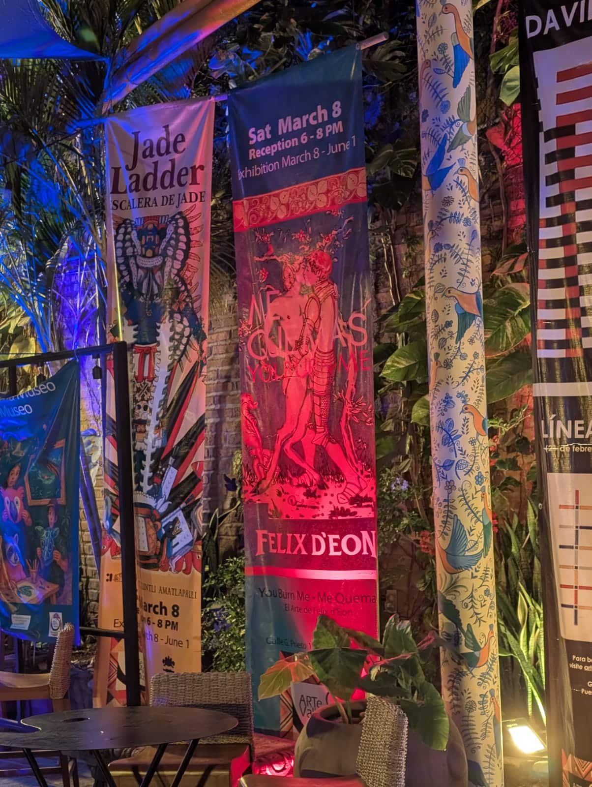 exhibición de arte de felix d'eon