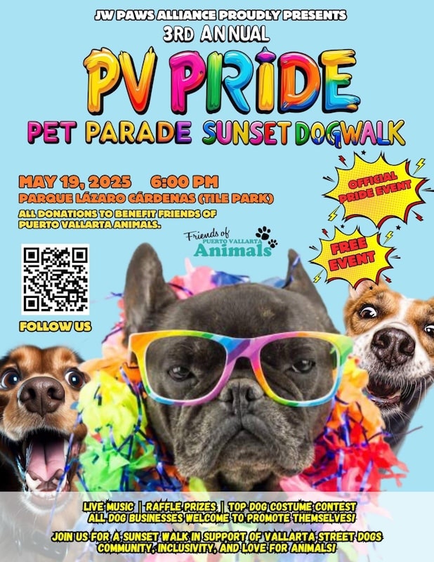 desfile del orgullo de mascotas 2025