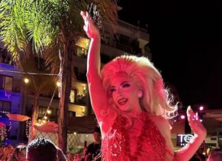 Glamour de la cena rosa: fotografías de la cena rosa del Orgullo de Vallarta en Almar pink dinner 2025