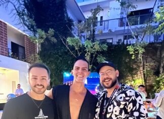 Fotografías: Noche de cine del Vallarta Pride en The Tryst pride movie night at the tryst