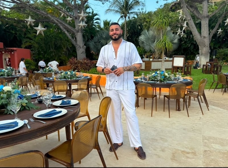 Matthew en un evento