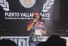 Javier Jiménez, galardonado como «el más influyente» por ser pionero en la inclusión de la comunidad LGBTQ+. Javier at the best of gays awards