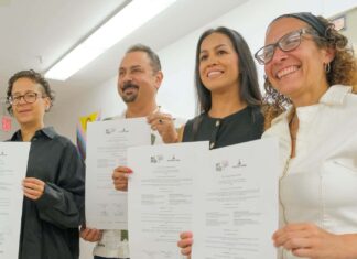 Vallarta y NYC Pride firman un histórico acuerdo de hermanamiento LGBTQ+ nyc pride and Vallarta sister city 1