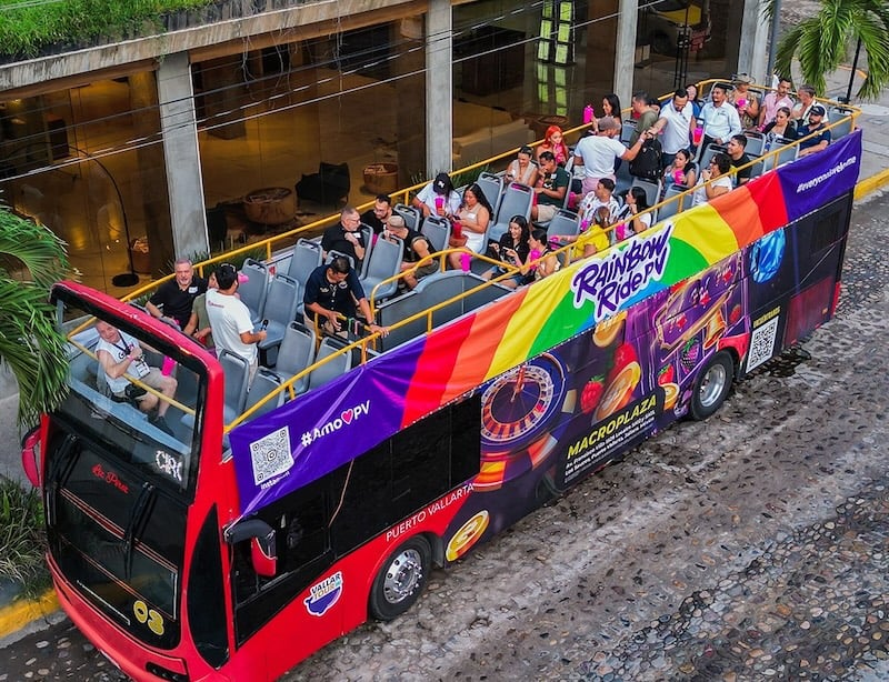 Rainbow Ride: Encuentros en la ciudad, comida, diversión y cócteles