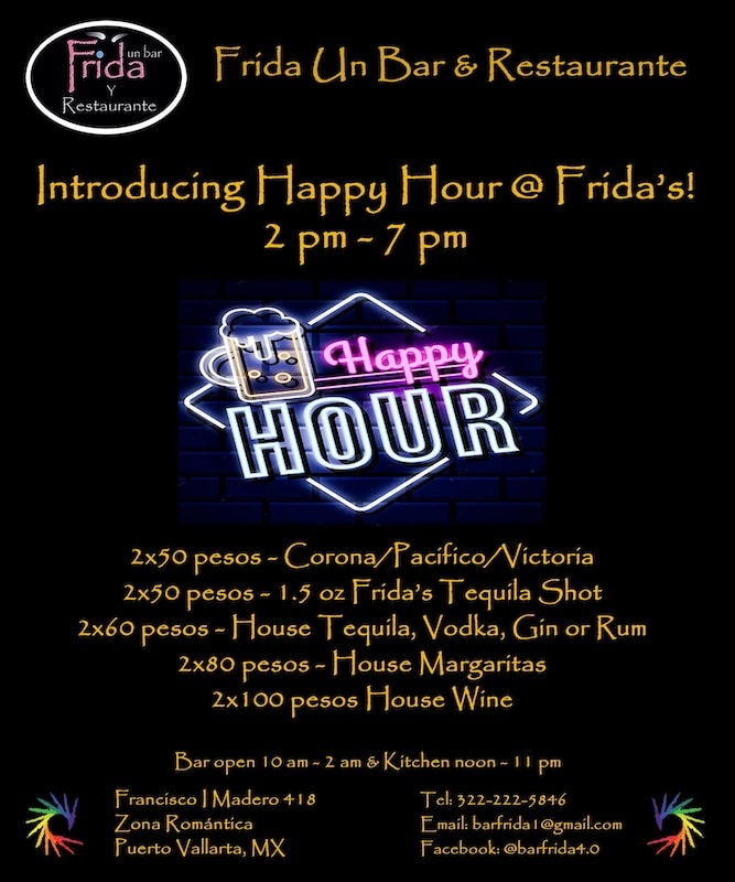 bar frida happy hour