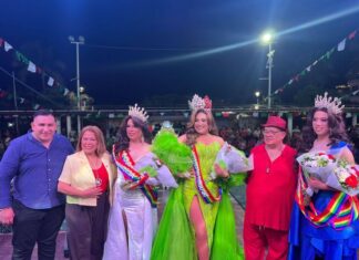 Alondra coronada Reina de las Fiestas Patrias Alondra, a 28-year-old surgical nursing professional from Colonia Palmar del Progreso, was crowned Queen of the Patriotic Celebrations in El Pitillal on Sept. 13, in a pageant organized by Puerto Vallarta’s Office of Sexual Diversity. Photo provided