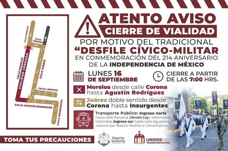 cierre de carreteras