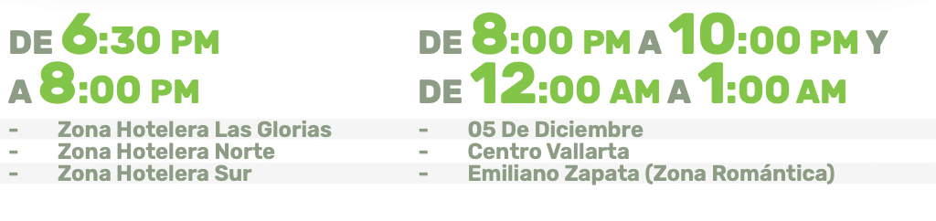 noche de recogida de basura diaria