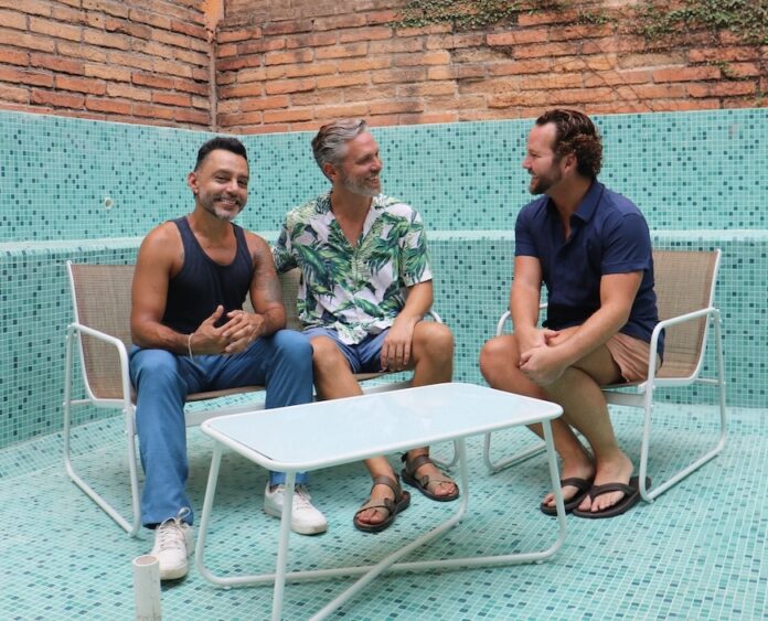 Trío local lanza Cheeky, un nuevo y relajante club de piscina ropa opcional propietarios