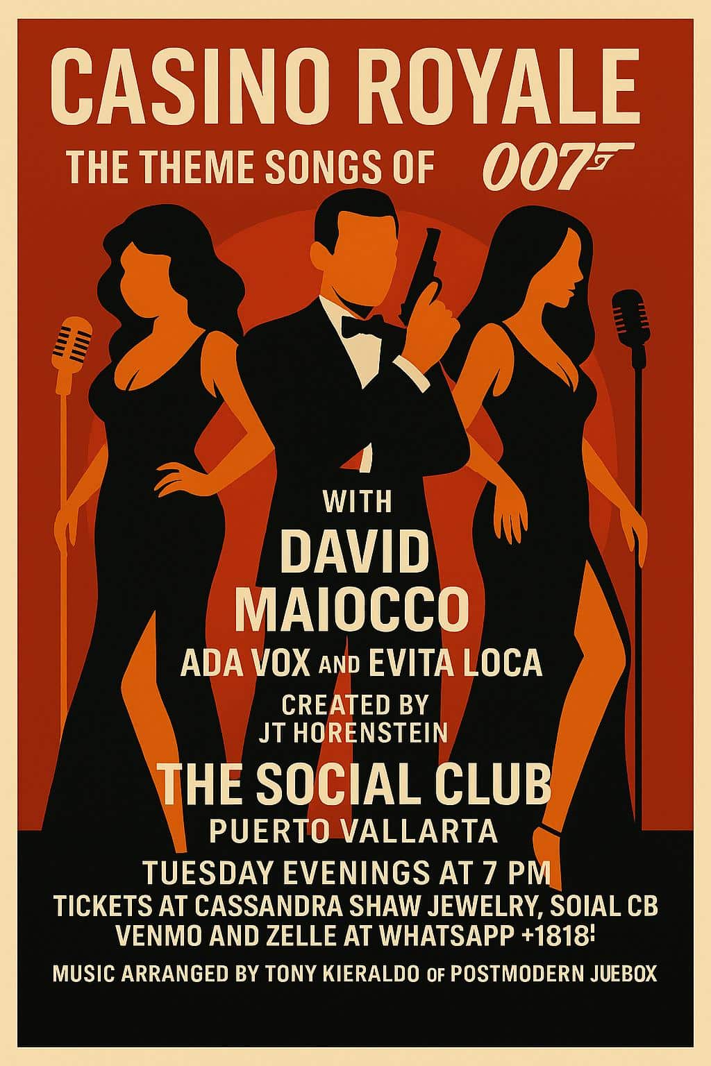 social club james bond
