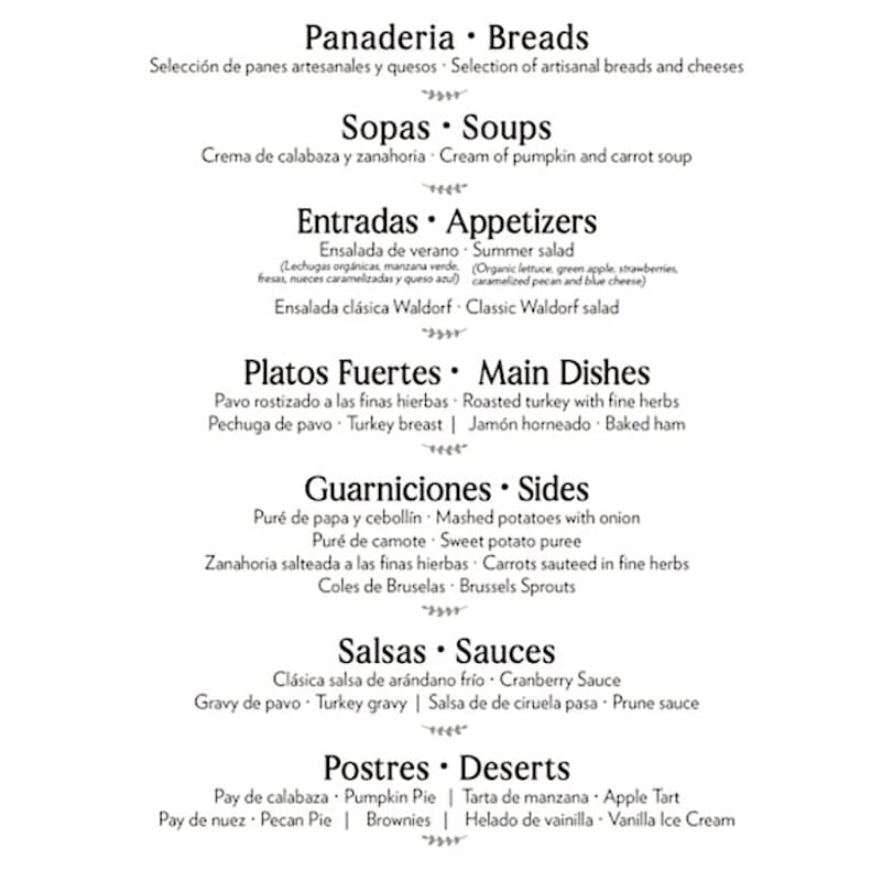 casa cupula acción de gracias 2025