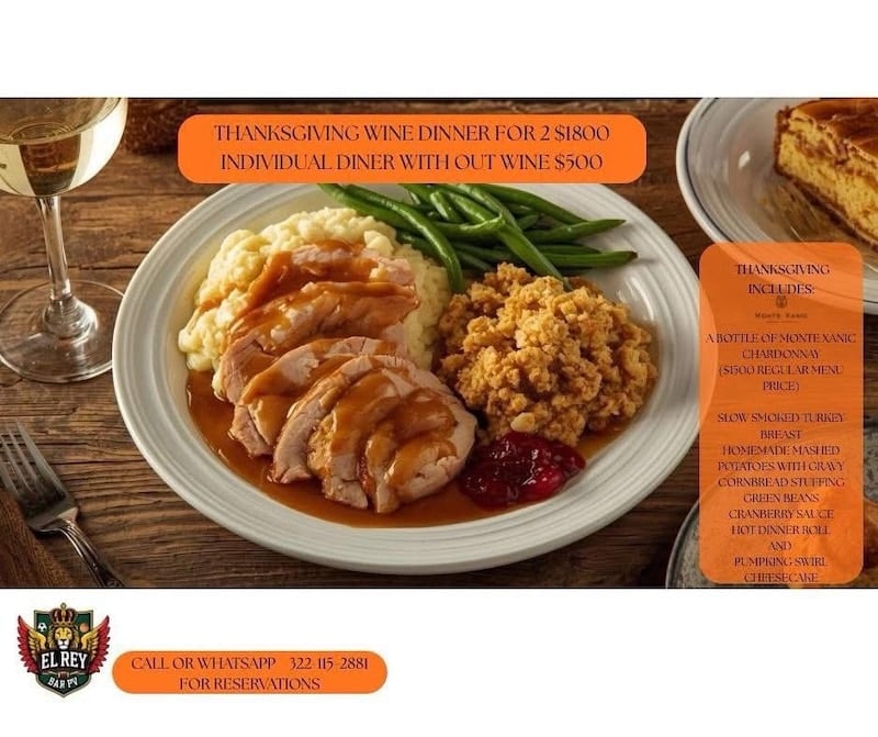 el rey acción de gracias 2025