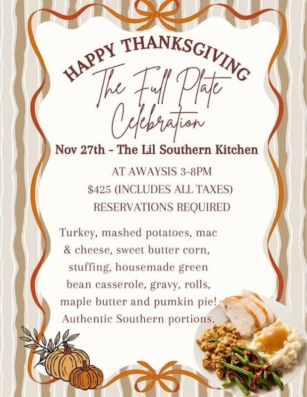 lil southern kitchen 2025 acción de gracias