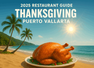 Sabor a hogar: Los restaurantes de Vallarta sirven cenas de Acción de Gracias thanksgiving 2025 illustration