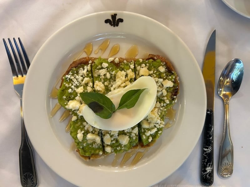 tostada de aguacate trovasi
