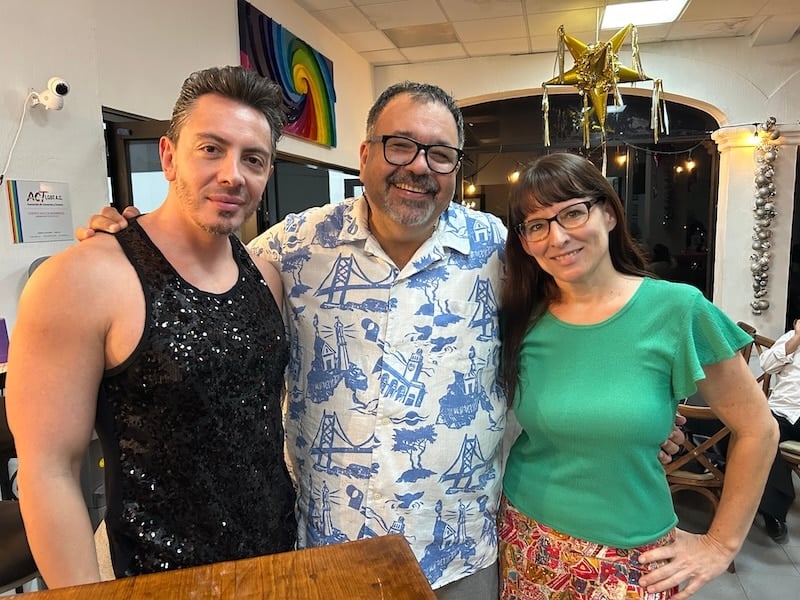 Cena de voluntarios Gay+