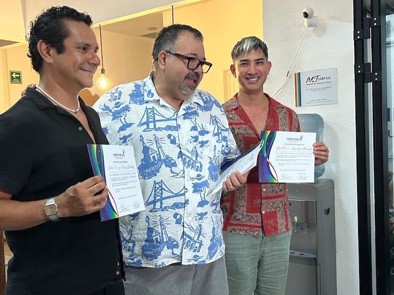 Cena de voluntarios Gay+