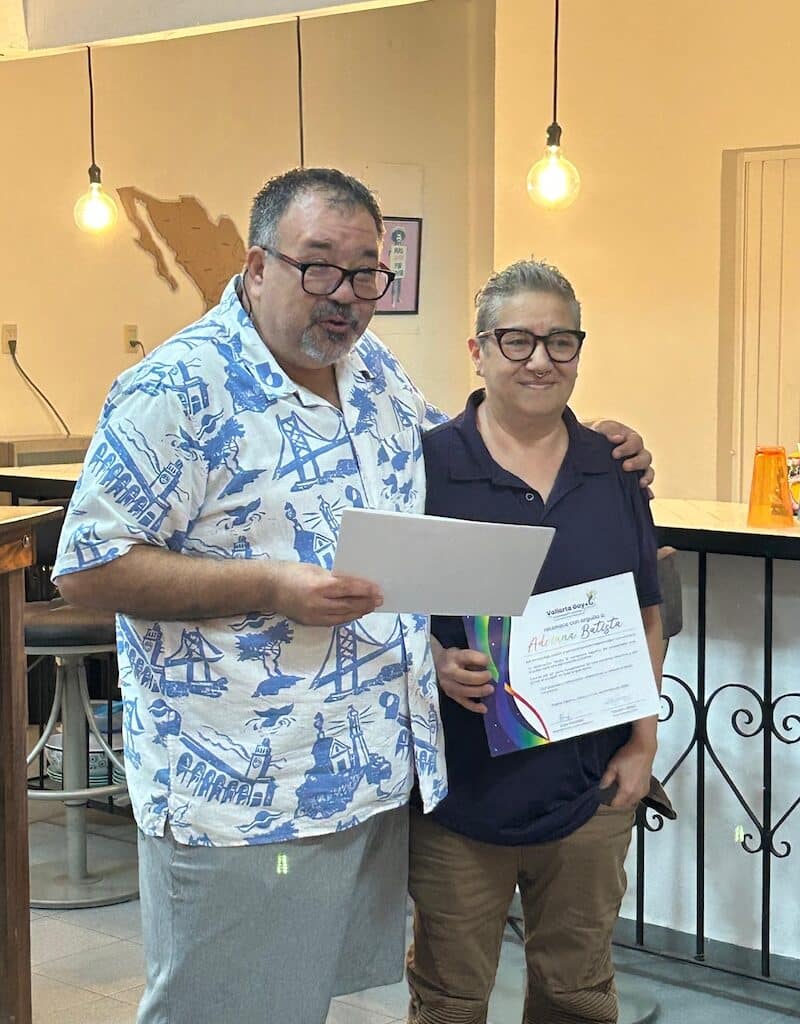 Cena de voluntarios Gay+