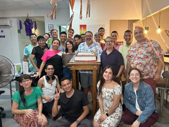 cena de voluntarios Vallarta Gay+CC