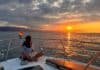Crónica de un crucero al atardecer yacht rentals sunset cruise