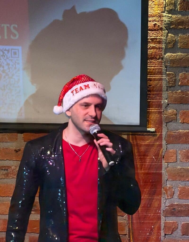 El anfitrión Nacho Granados.