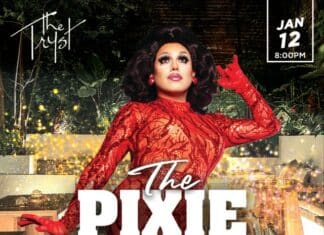 Pixie Aventura llega al escenario de The Tryst Pixie Aventura la cita