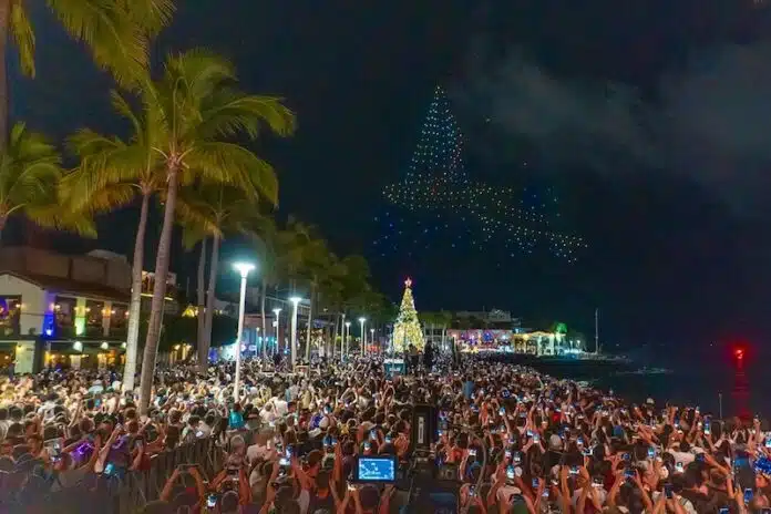 Puerto Vallarta culmina fiestas 2025-26 con crecimiento turístico del 3% nuevo año 2026 Puerto Vallarta