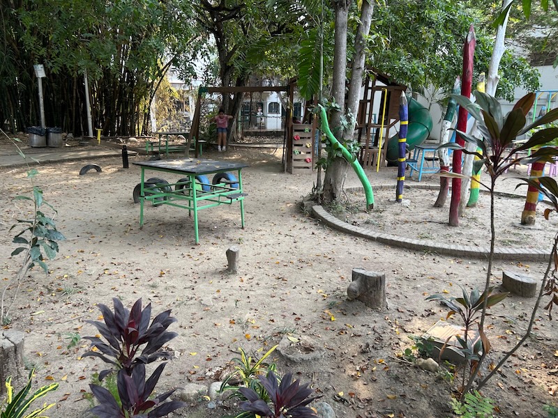 Zona de juegos.