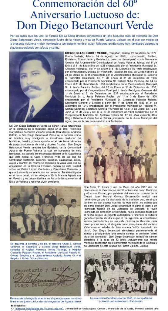 don diego betancourt artículo de periódico